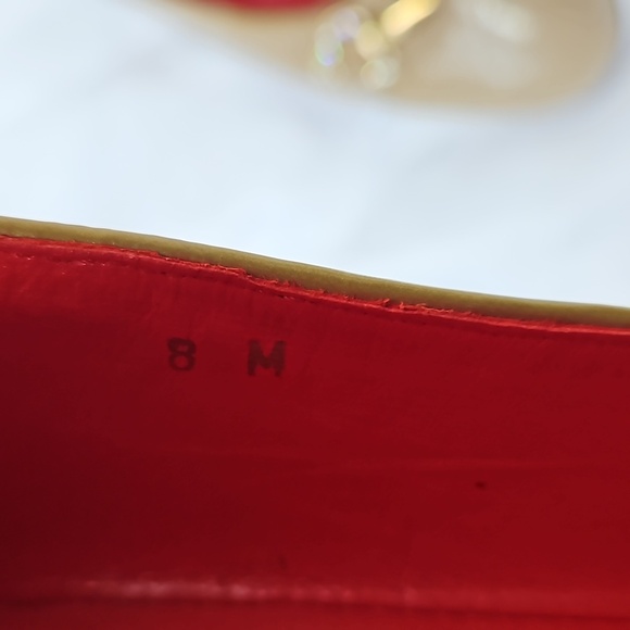 AMALFI BY RANGONI SLIP ON WEDGE SHOE SIZE 8 IN BIEGE/ TAN - Picture 5 of 9